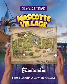 Carnevale in  Edenlandia: dal 7 febbraio parte Mascotte Village