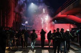 Scontri a corteo Milano contro Olimpiadi, Meloni: &laquo;Nemici dell'Italia e degli italiani&raquo;