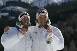 Milano Cortina, Barp-Pellegrino bronzo nella Team sprint di fondo
