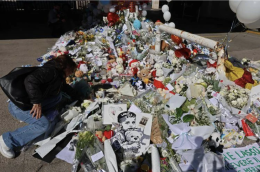 Al Monaldi messa in contemporanea con i funerali del piccolo Domenico