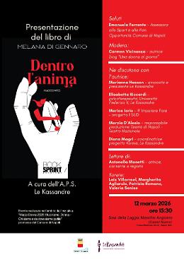 Marzo Donna, presentazione del libro &ldquo;Dentro l&rsquo;Anima&rdquo; di Melania Di Gennaro