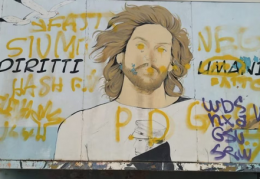 Vandalizzati murale e targa dedicati a Mario Paciolla