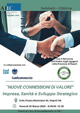 Nuove connessioni di valore in sanit&agrave;