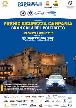 Gran Gal&agrave; del Poliziotto, a Bagnoli la celebrazione del Coraggio e della Legalit&agrave;