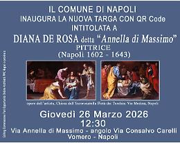 Una targa per ricordare Diana De Rosa