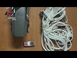  Intercettato un altro drone: trasportava telefonini e droga per i detenuti 