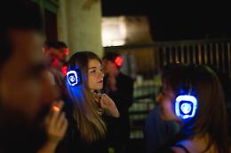 Silent Event, la festa senza musica al Royal