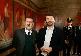 Villa dei Misteri restaurata, ministro Franceschini: restituita una bellezza italianaal mondo
