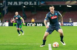 Hamsik: «Dispiace per il pari <br> Lotteremo per la Champions»