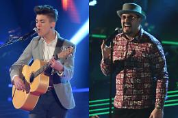 Raffaele Esposito e Giuseppe Boscaglia applauditi protagonisti a “The Voice”