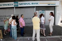 Allarme banche in Grecia, Bruegel: «Soldi fino <br>a sabato»