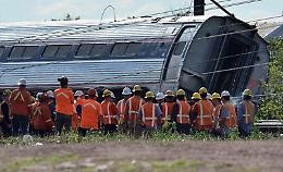 Usa, il treno deragliato sarebbe stato colpito da un proiettile o un sasso