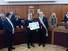 Pozzuoli, cittadinanza onoraria al generale Tomasone