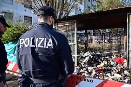 Corpo mutilato e bruciato a Milano, due fermi