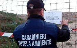 Sequestrata discarica abusiva, 7 denunciati