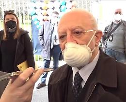 Vaccino Sputnik, De Luca: «Campania va avanti, Aifa si sbrighi»