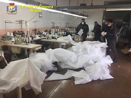 Ponticelli, sequestrate 4mila mascherine per bambini