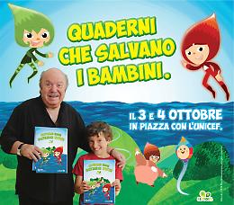 San Giorgio a Cremano, arrivano i quaderni dell'Unicef
