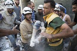 Siria, barili bomba sull'ospedale di Aleppo