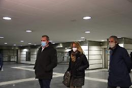 Sopralluogo del sindaco alla stazione metro Maradona