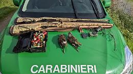 Controlli antibracconaggio, 11 denunce tra Napoli e Caserta