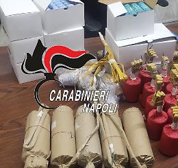 Trenta chili di materiale esplodente, due arresti