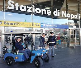 Sicurezza, Polfer: in Campania nel 2022 controllate 400mila persone