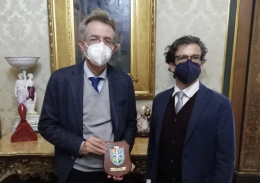 Napoli, Manfredi incontra il professor Lazzarich