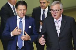 Juncker: «Inquieto per economia italiana»