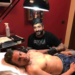 Un nuovo tatuaggio per Giaccherini