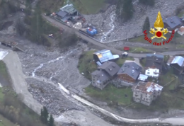 Catastrofe maltempo, paesi isolati nel bellunese