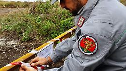 Scarti edili sversati nel Parco nazionale del Vesuvio