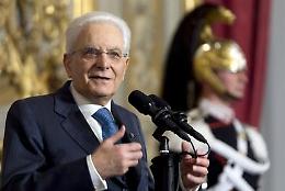 Il presidente Mattarella: «Libertà di stampa grande valore»