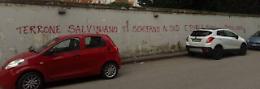 Scritte contro Salvini e gli elettori "terroni" della Lega a Benevento