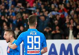 Il Napoli affonda il Sassuolo e vola ai quarti: ora c'è il Milan