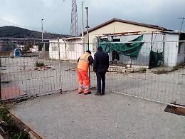 Pozzuoli, iniziano i lavori di smantellamento del campo container 