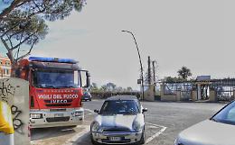 Posillipo, incendio nei terreni del Ristorante Rosiello
