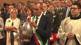 La Campania dona il suo olio a San Francesco