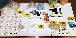 Castellammare, blitz al Savorito: sequestrate armi e droga
