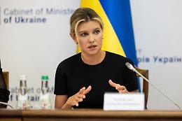 Ucraina, first lady Olena Zelenska: «Cedere territori significa cedere libertà«