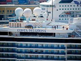 Tre membri equipaggio positivi, due navi crociera in isolamento al porto di Civitavecchia