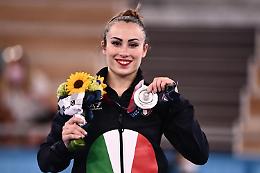 Tokyo 2020, Vanessa Ferrari argento nella ginnastica