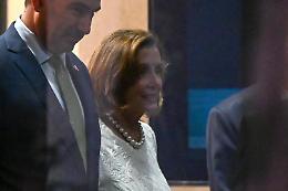 Nancy Pelosi va a Taiwan, subito allarme bomba