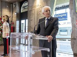 Strage Bologna, Mattarella: «Verità completa è un dovere»