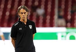 Benevento, Pippo Inzaghi: «Che rabbia non poter giocare subito»
