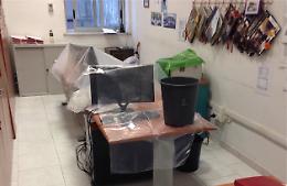 Incredibile a Portici: piove negli uffici <br>del Comune