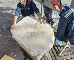 Napoli, vandalizzata la lapide dedicata a Falcone e Borsellino