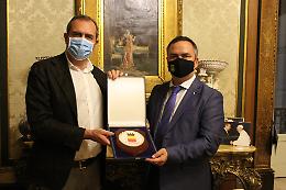 De Magistris incontra il nuovo console generale d'Ucraina