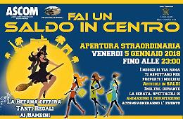 "Fai un saldo in centro&rdquo;, negozi aperti fino alle 23 