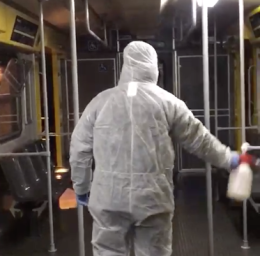 Napoli: via alla sanificazione su bus, metro e funicolari